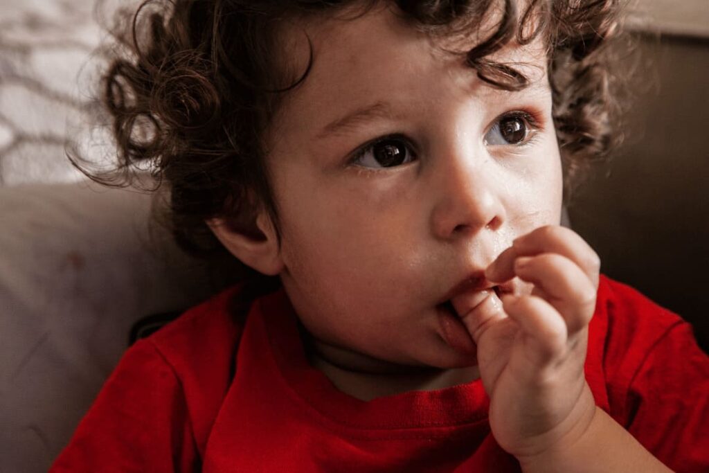 Child With Thumb Sucking Habit