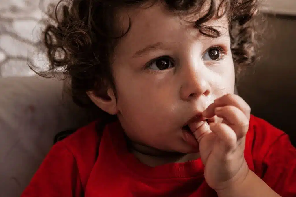 Child With Thumb Sucking Habit