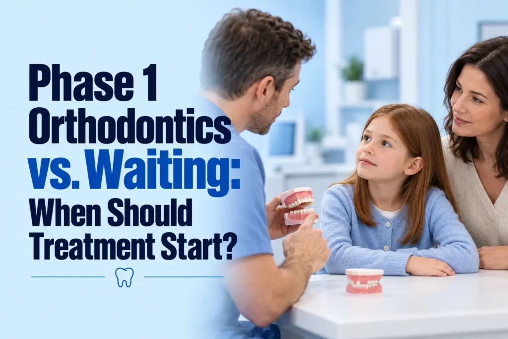 Phase 1 Orthodontics Vs. Waiting: When Should Treatment Start? Phase 1 Orthodontics Vs. Waiting: When Should Treatment Start?